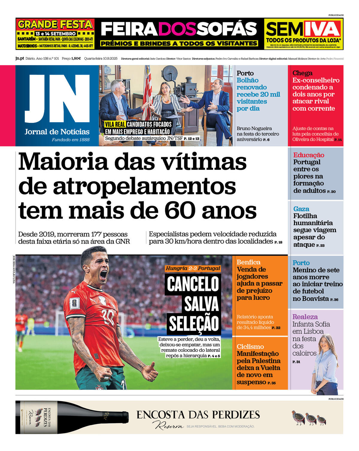 Capa da última edição
