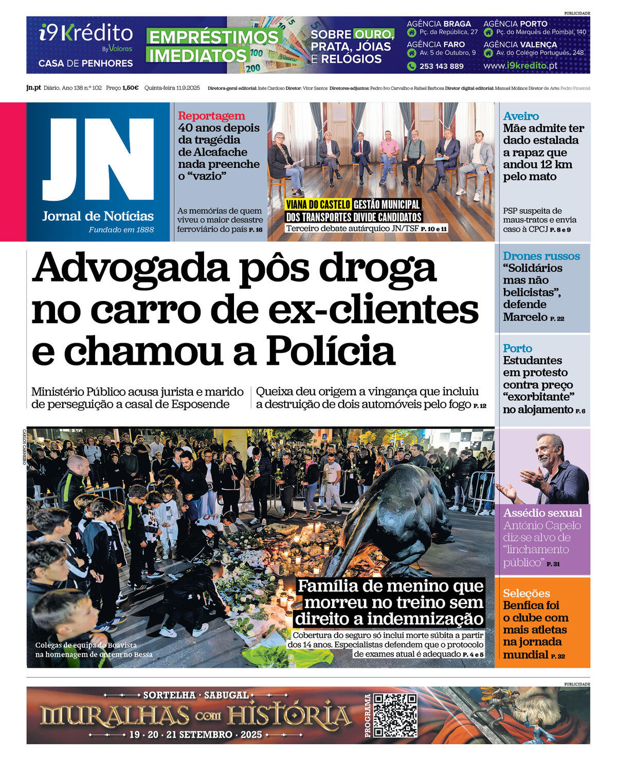 Capa da última edição