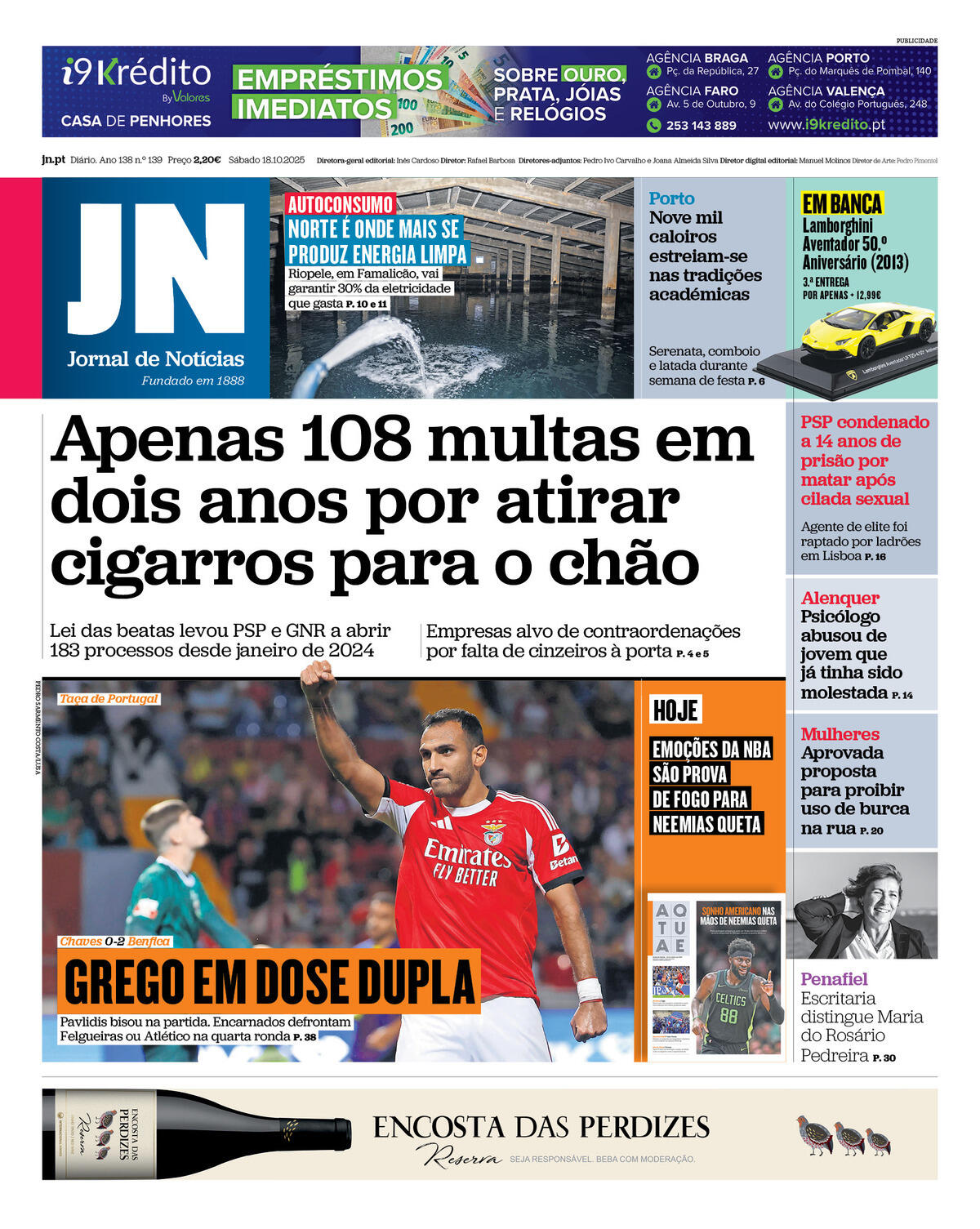 Capa da última edição