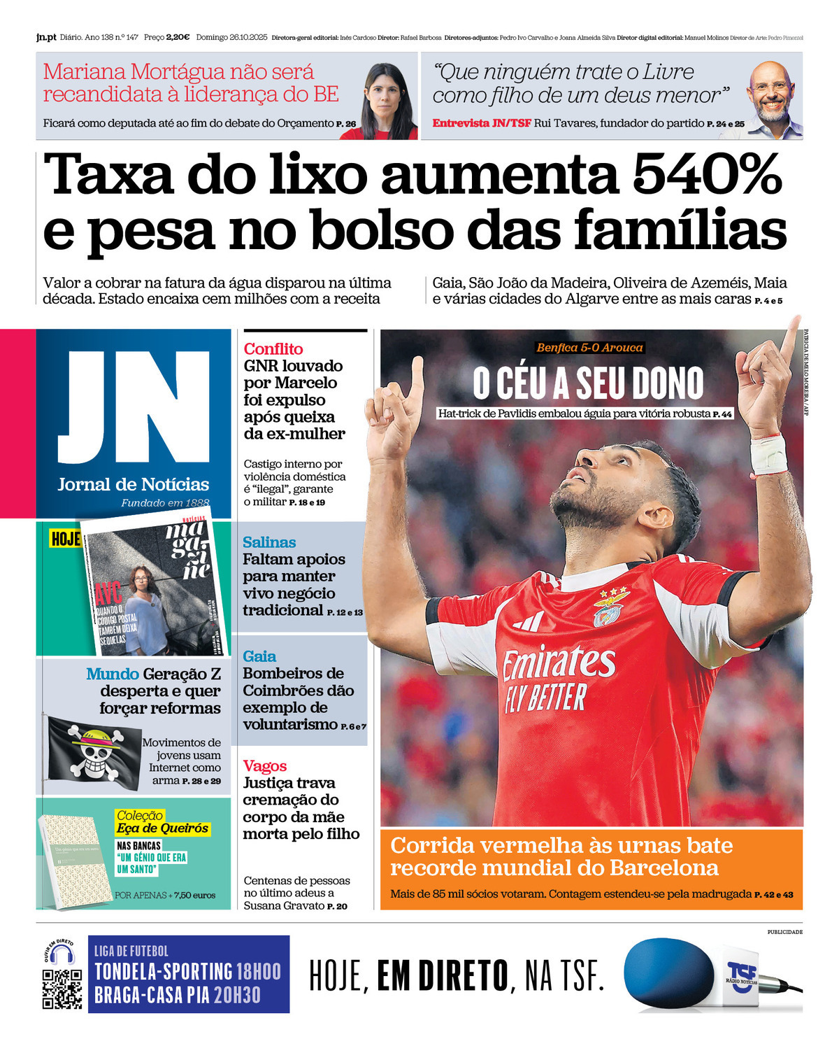 Capa da última edição