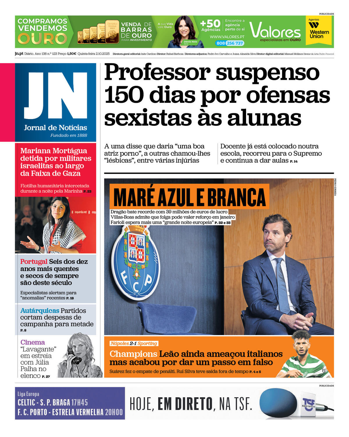 Capa da última edição