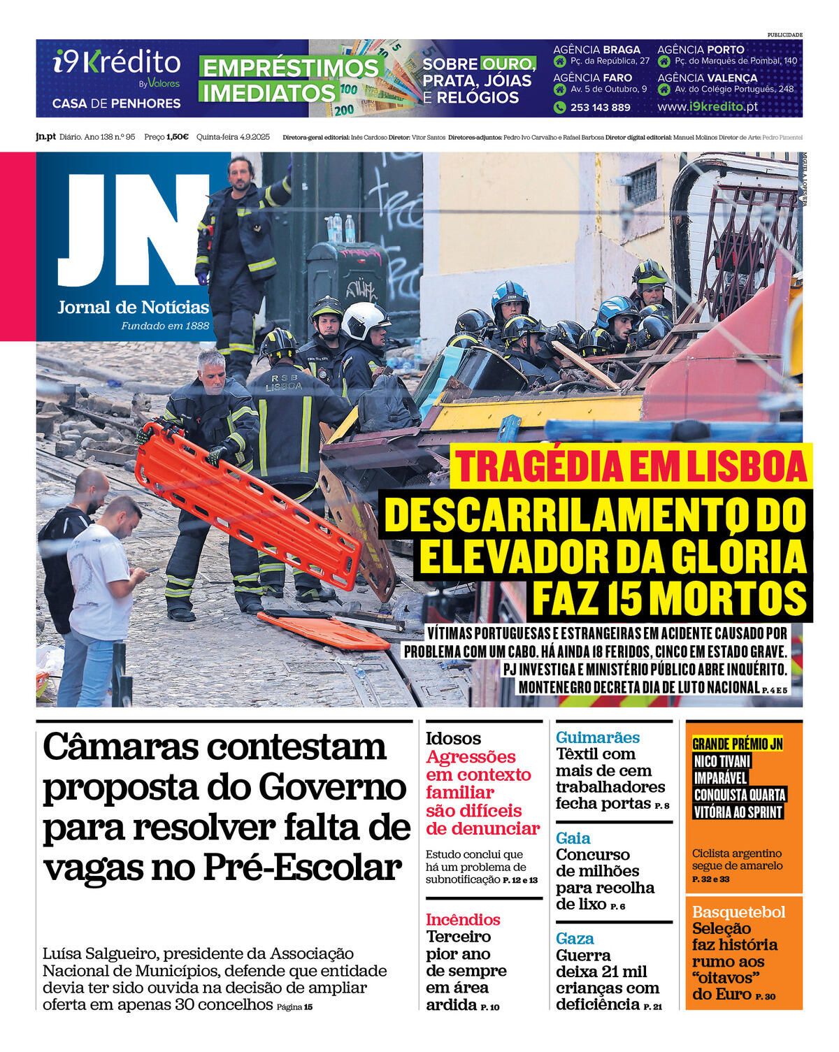 Capa da última edição