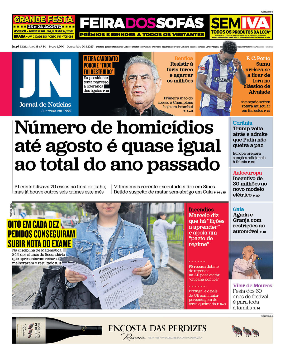 Capa da última edição