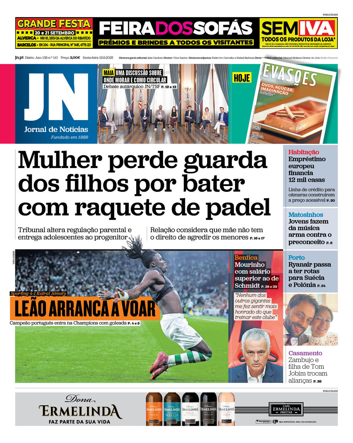 Capa da última edição