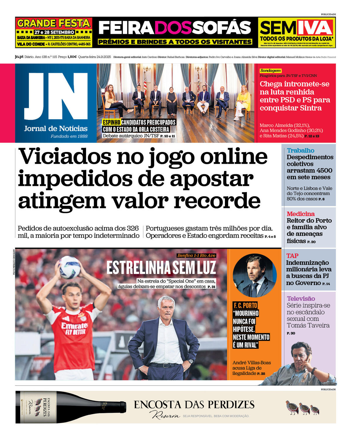 Capa da última edição