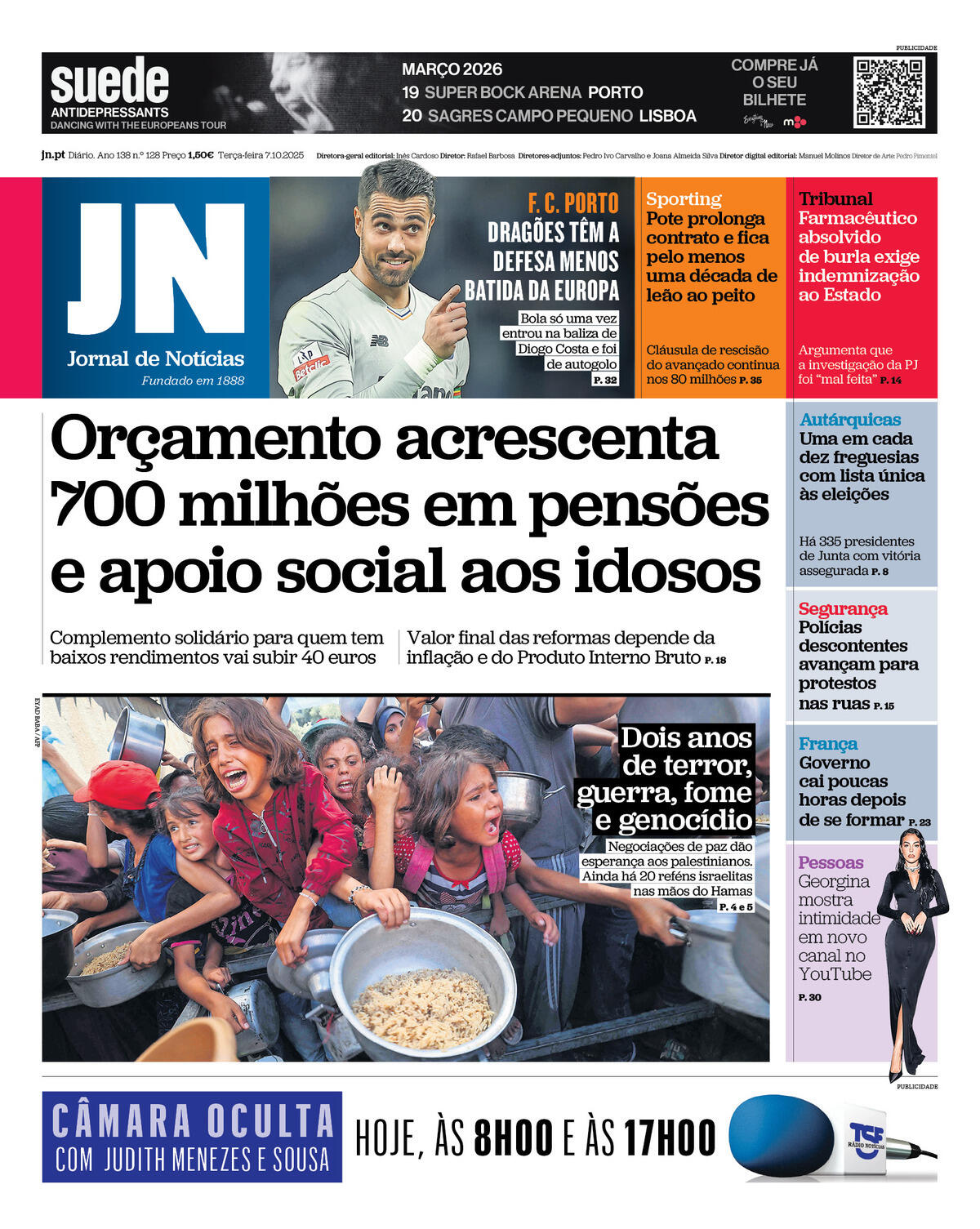 Capa da última edição