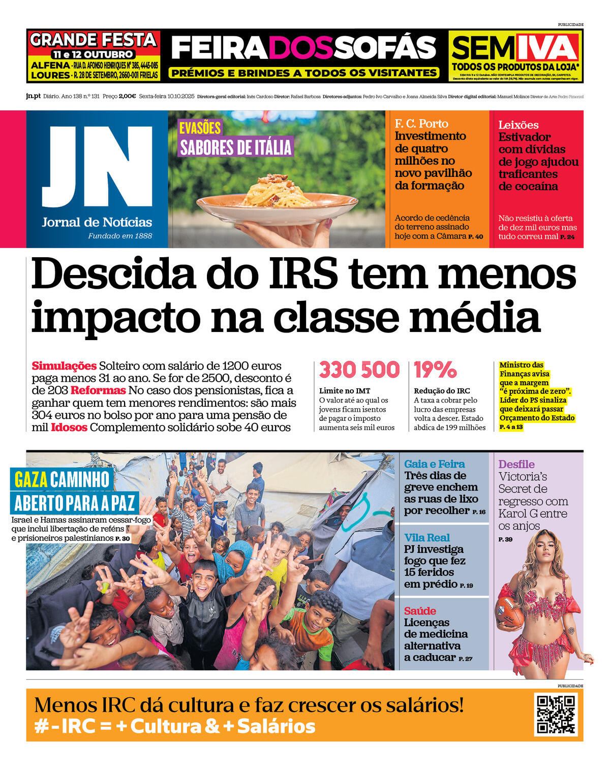 Capa da última edição