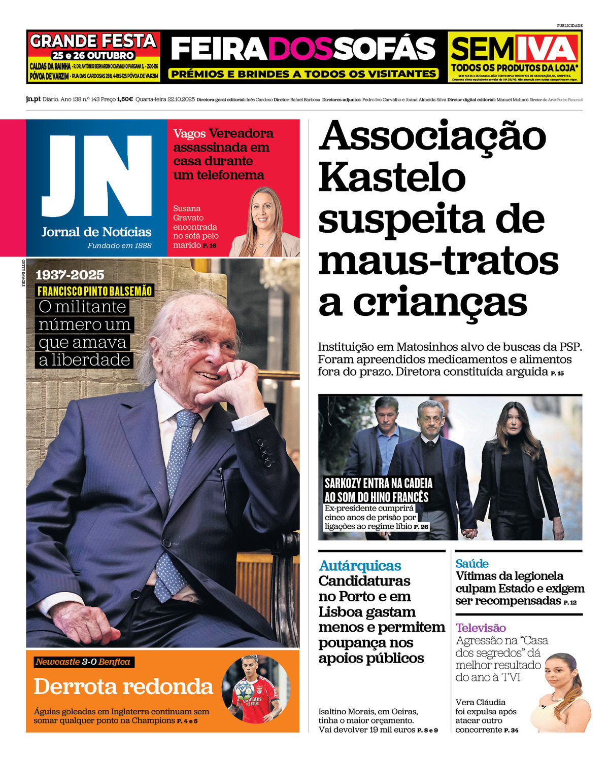 Capa da última edição