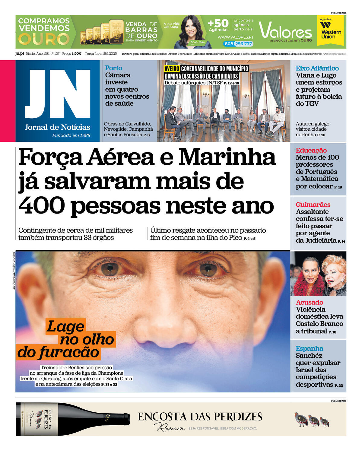 Capa da última edição