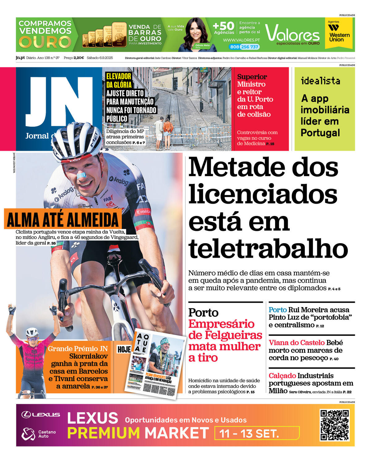 Capa da última edição