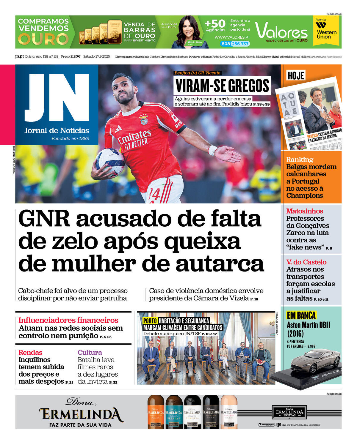 Capa da última edição