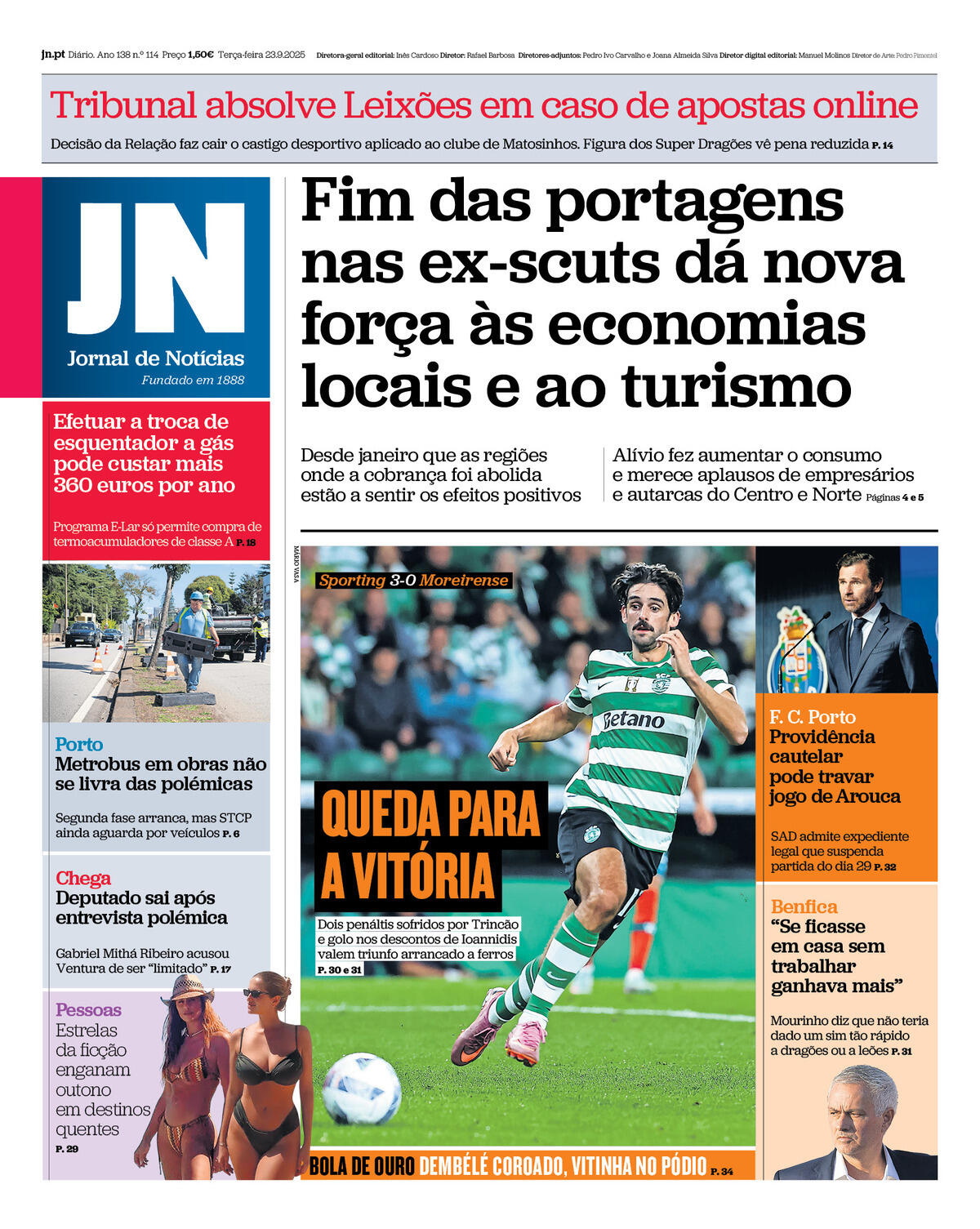 Capa da última edição