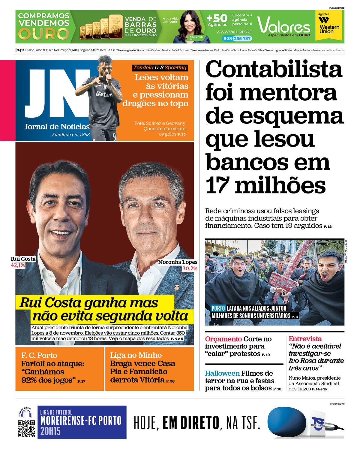 Capa da última edição