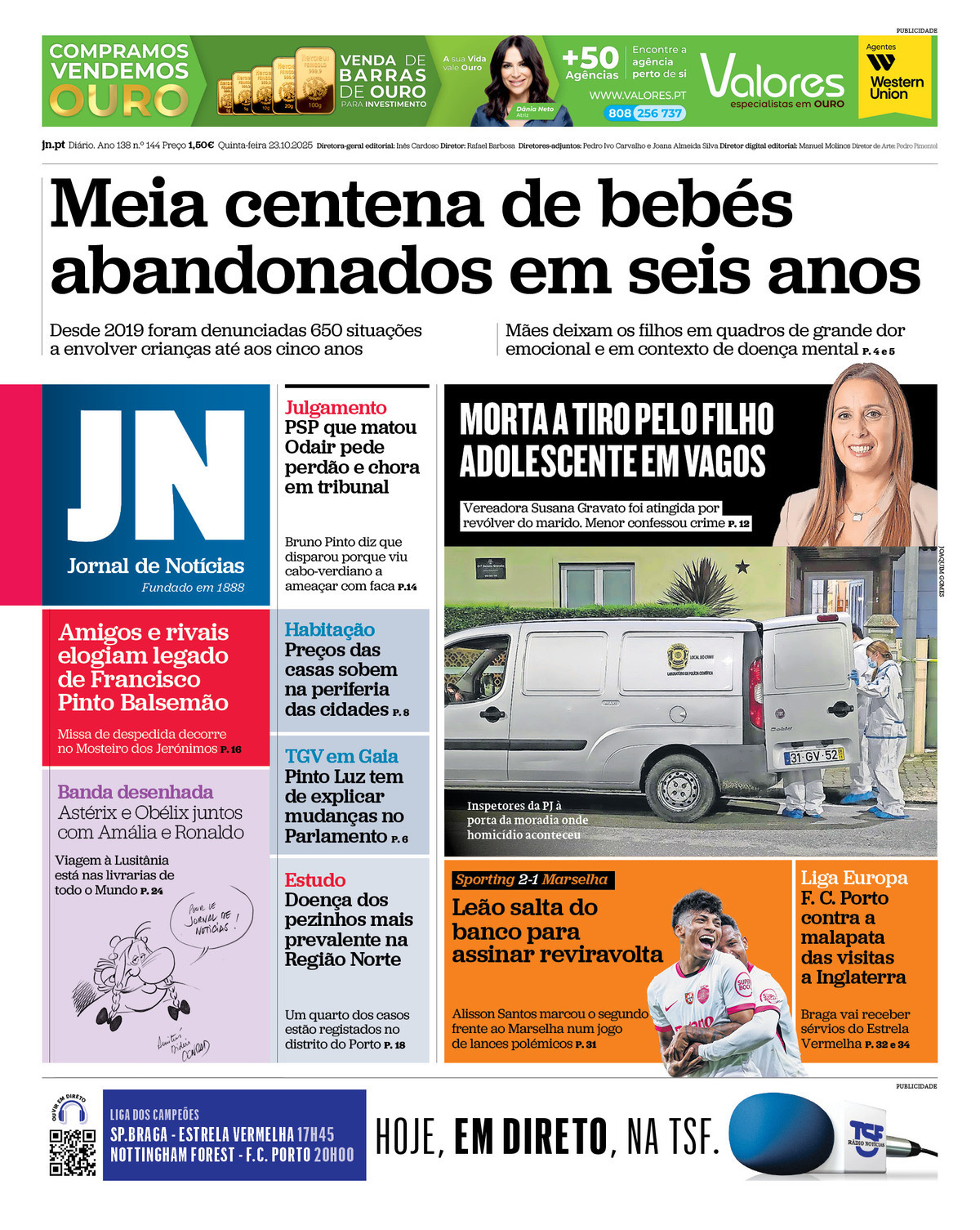 Capa da última edição