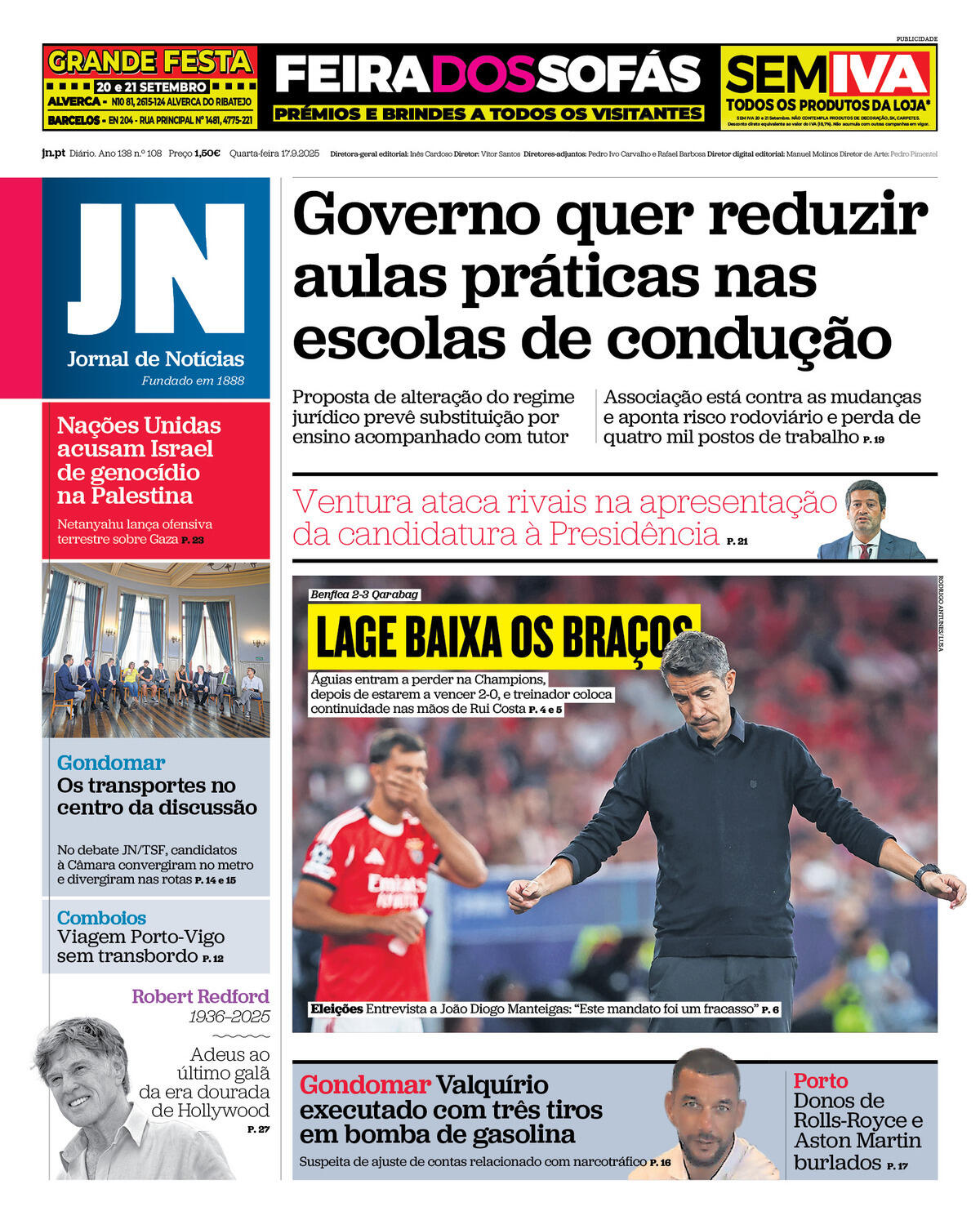 Capa da última edição