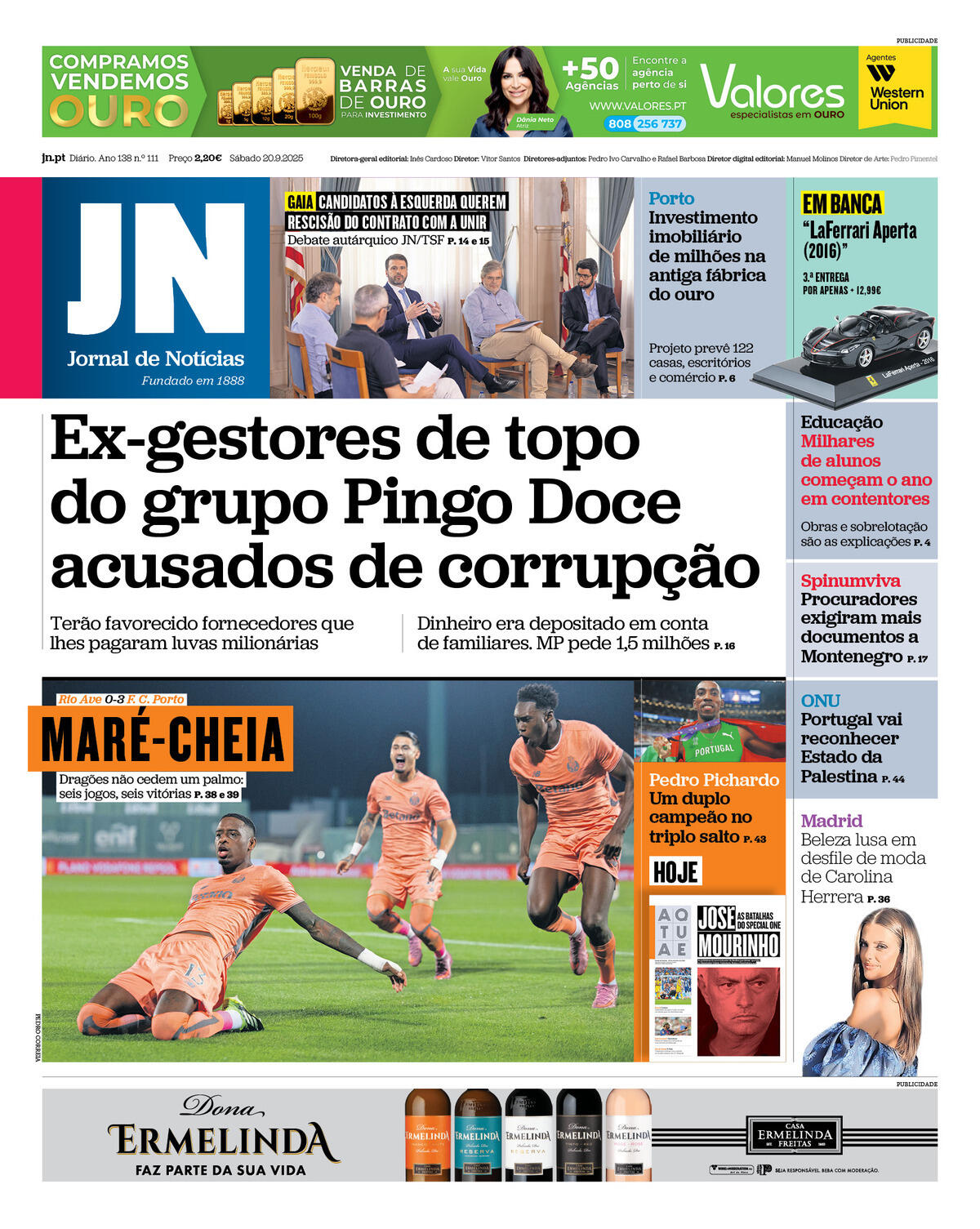 Capa da última edição