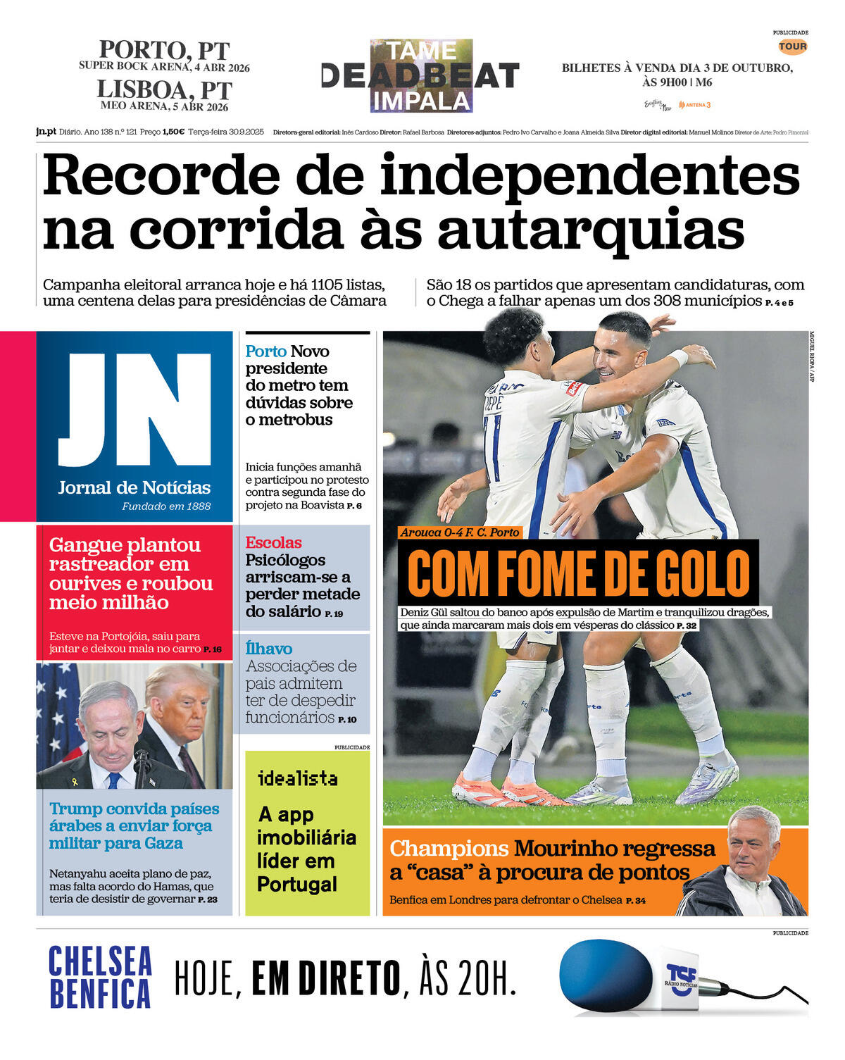 Capa da última edição
