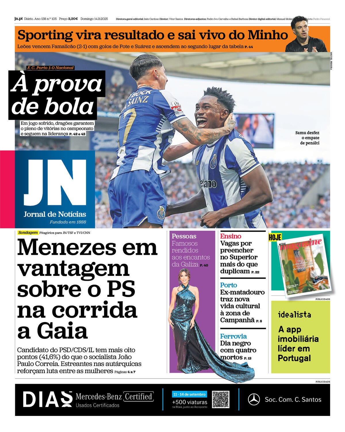 Capa da última edição