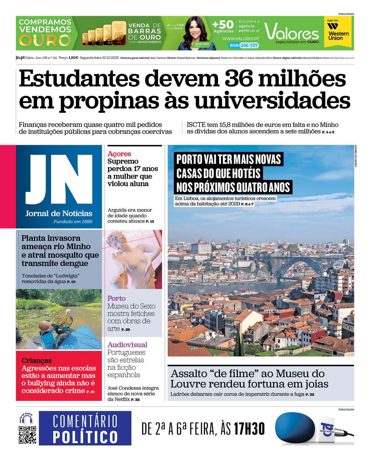 Capa da última edição