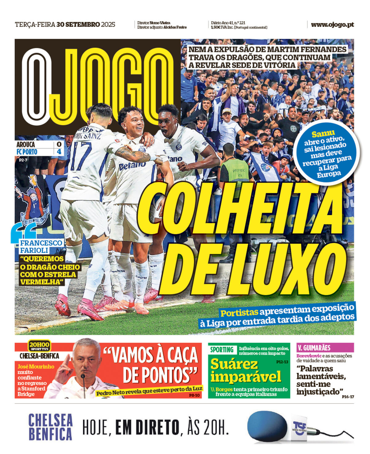 Capa da última edição