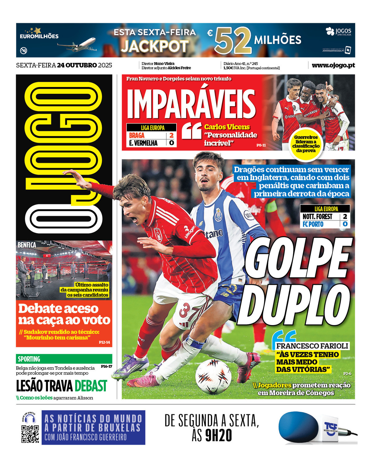 Capa da última edição