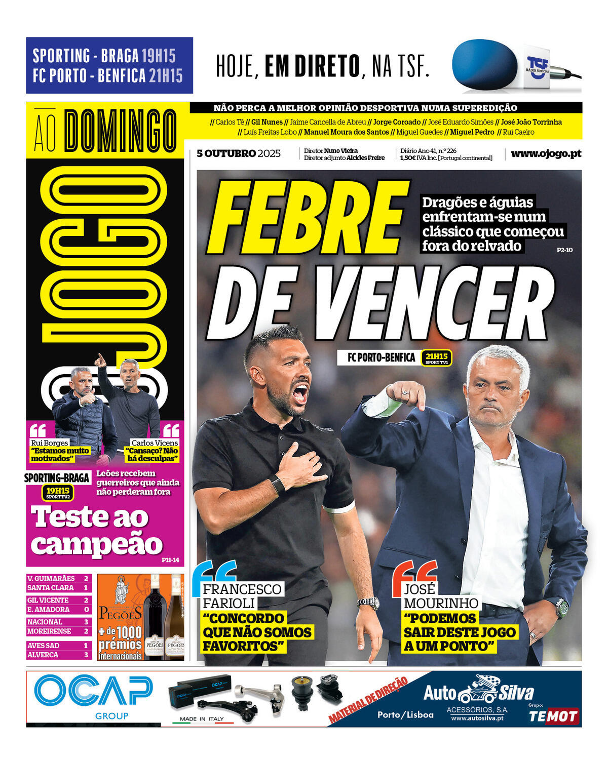 Capa da última edição