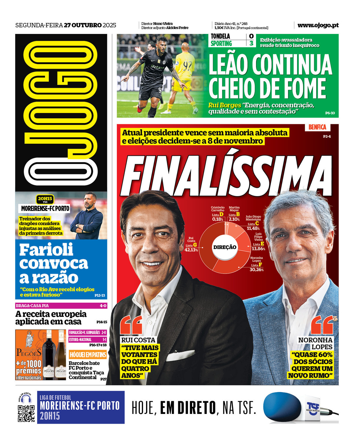 Capa da última edição