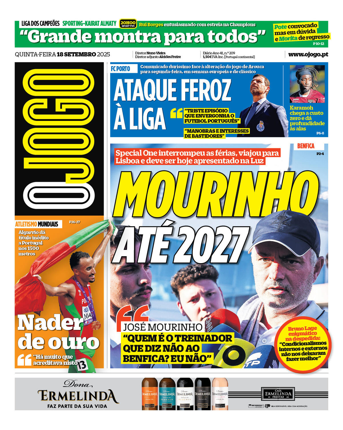 Capa da última edição