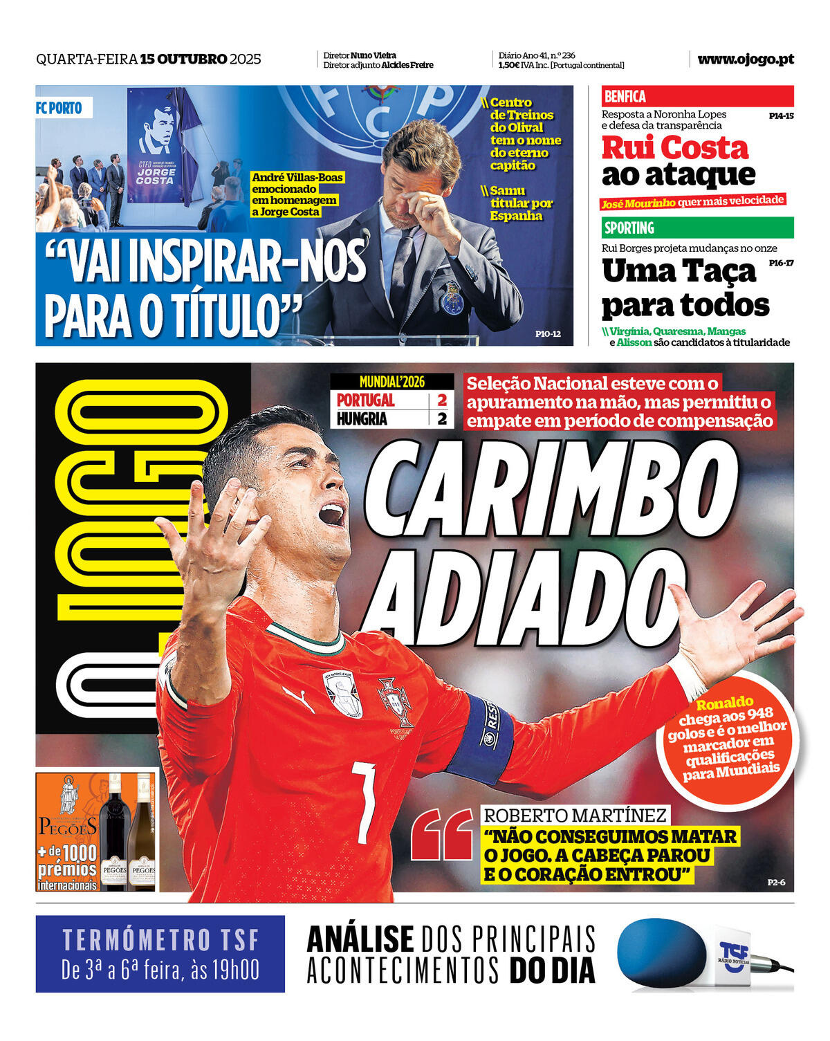 Capa da última edição