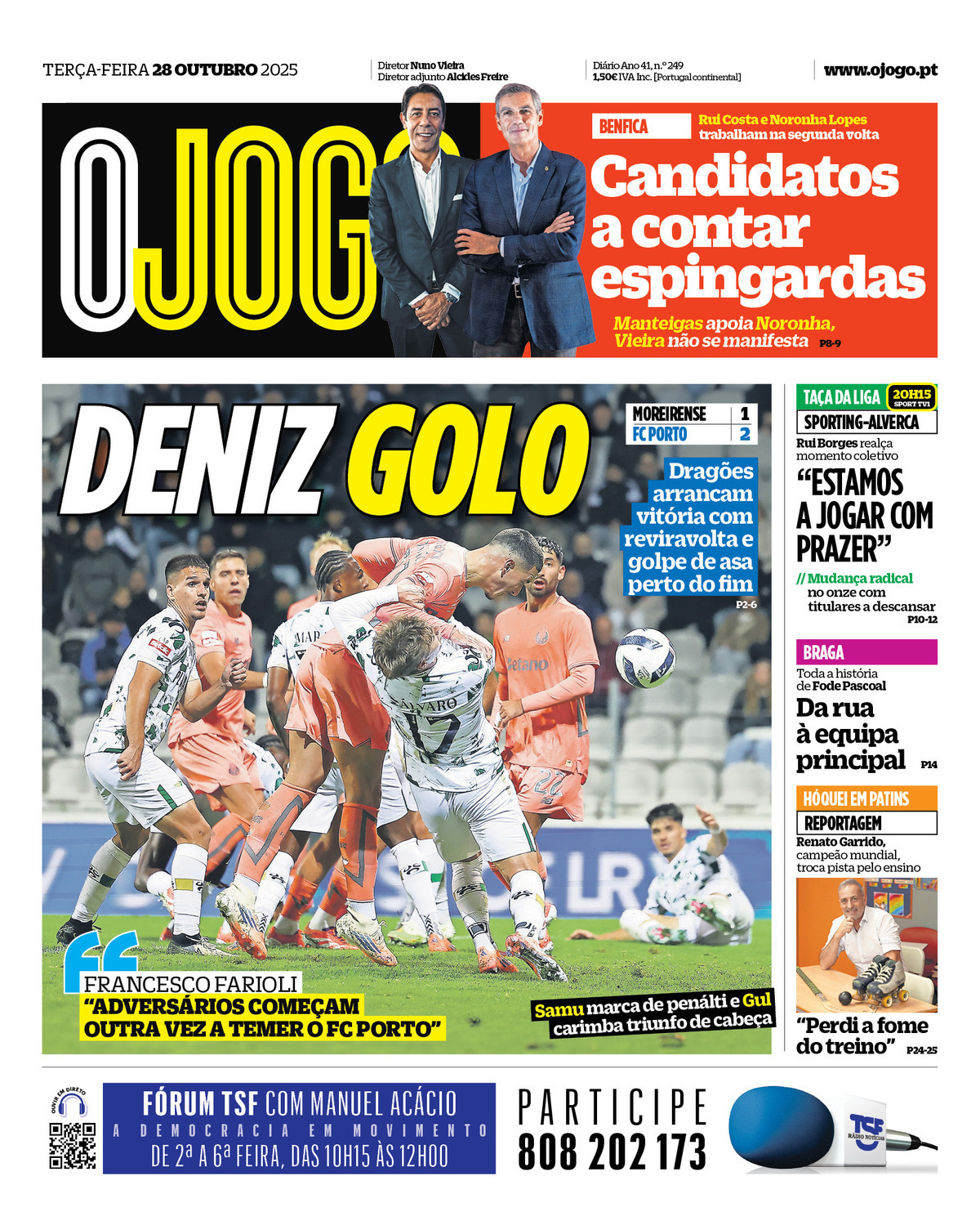 Capa da última edição