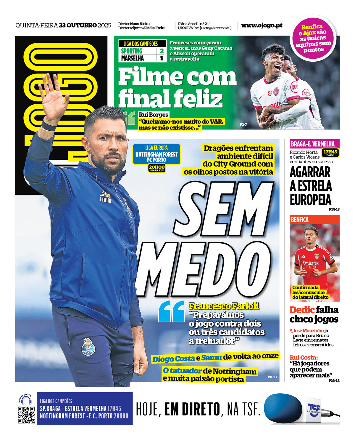 Capa da última edição