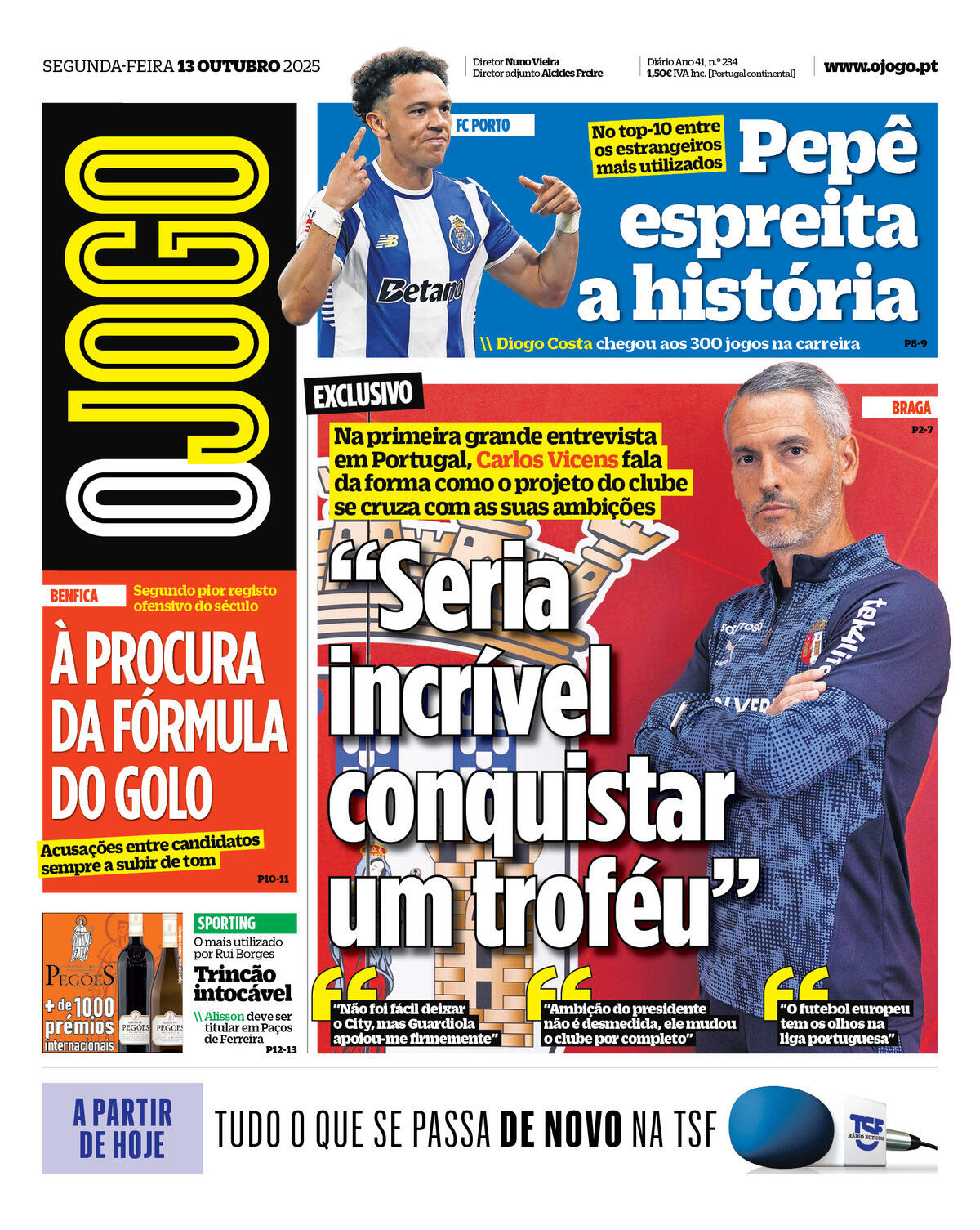 Capa da última edição