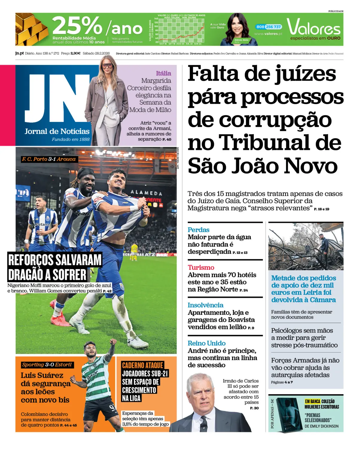 Capa da última edição