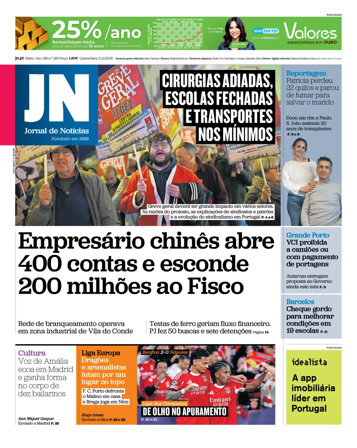 Capa da última edição