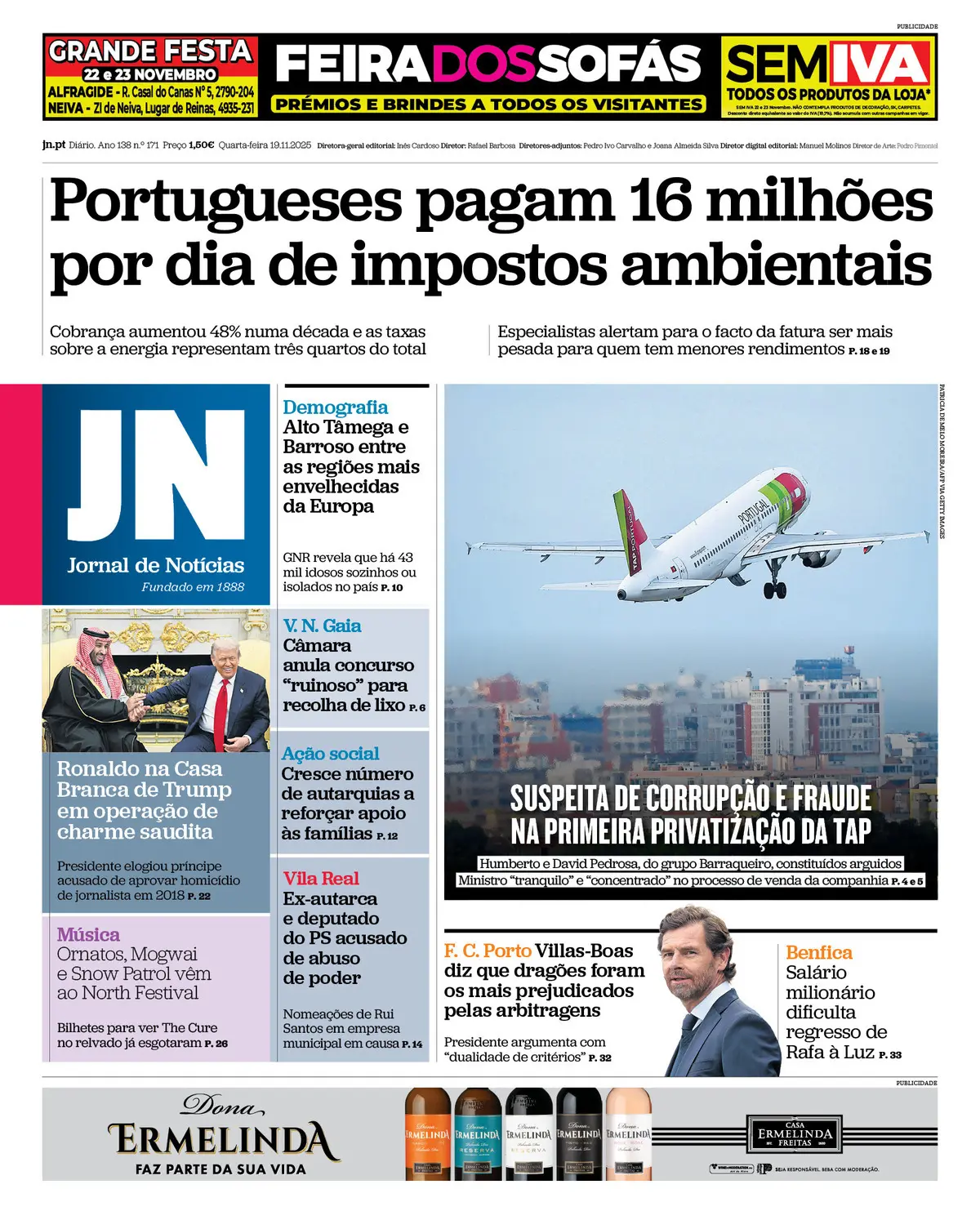 Capa da última edição