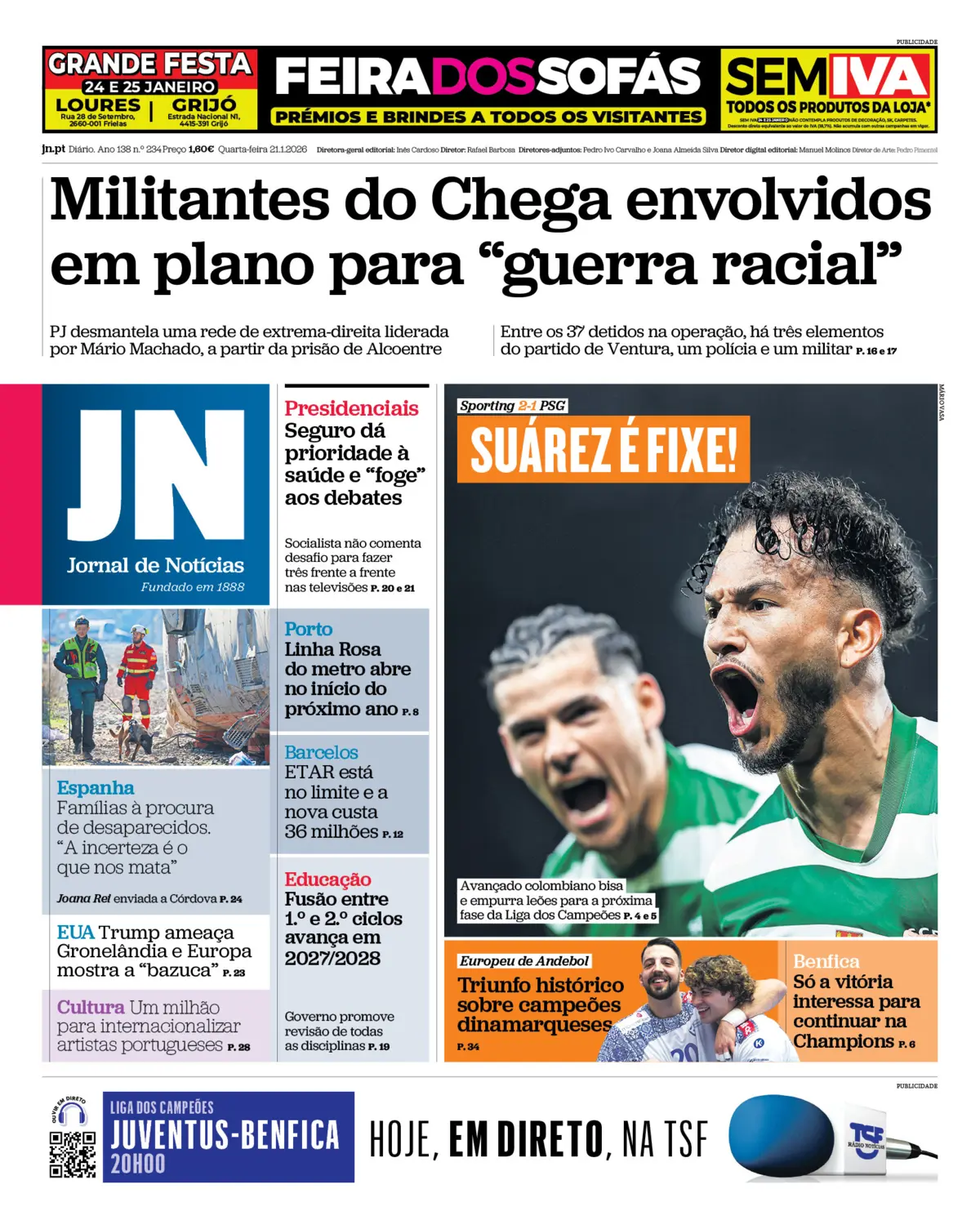 Capa da última edição