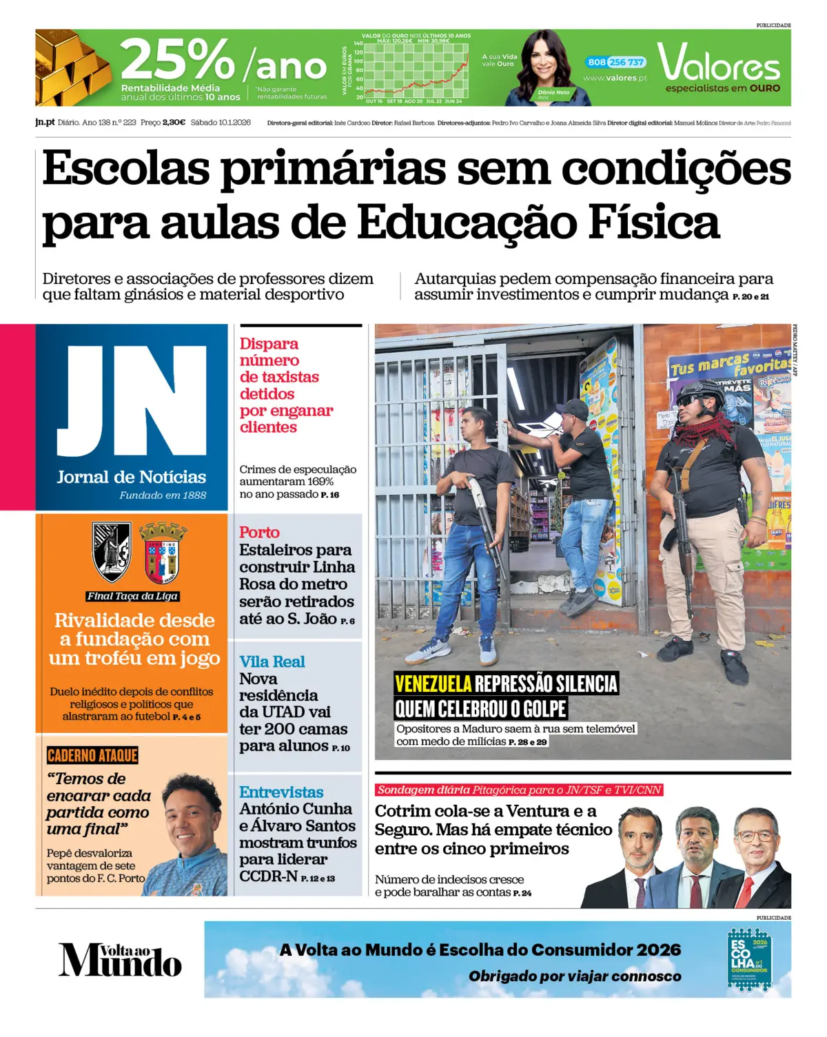 Capa da última edição