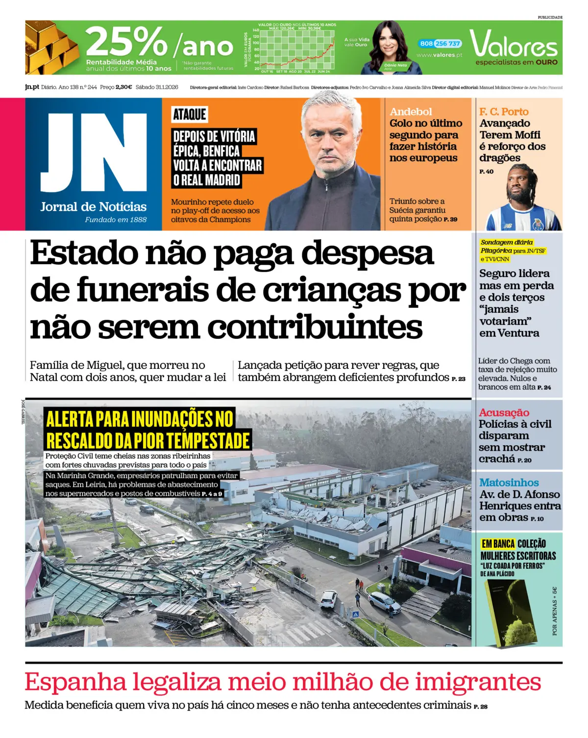 Capa da última edição
