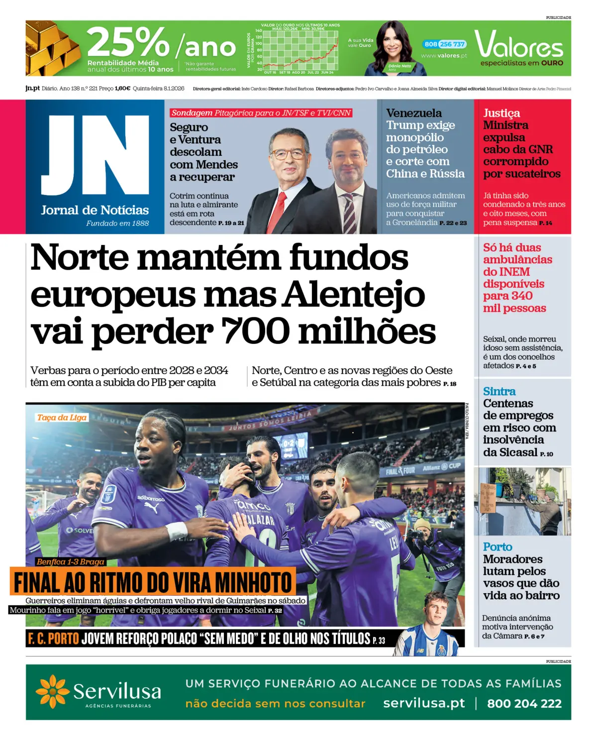 Capa da última edição