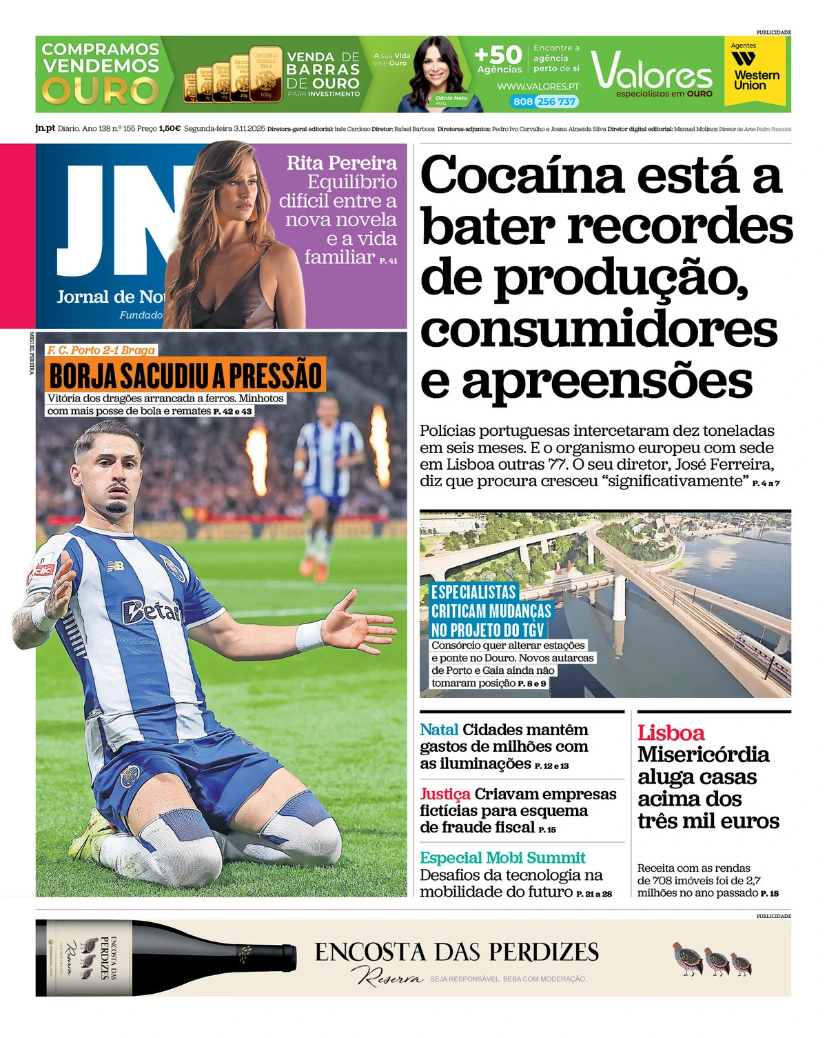 Capa da última edição