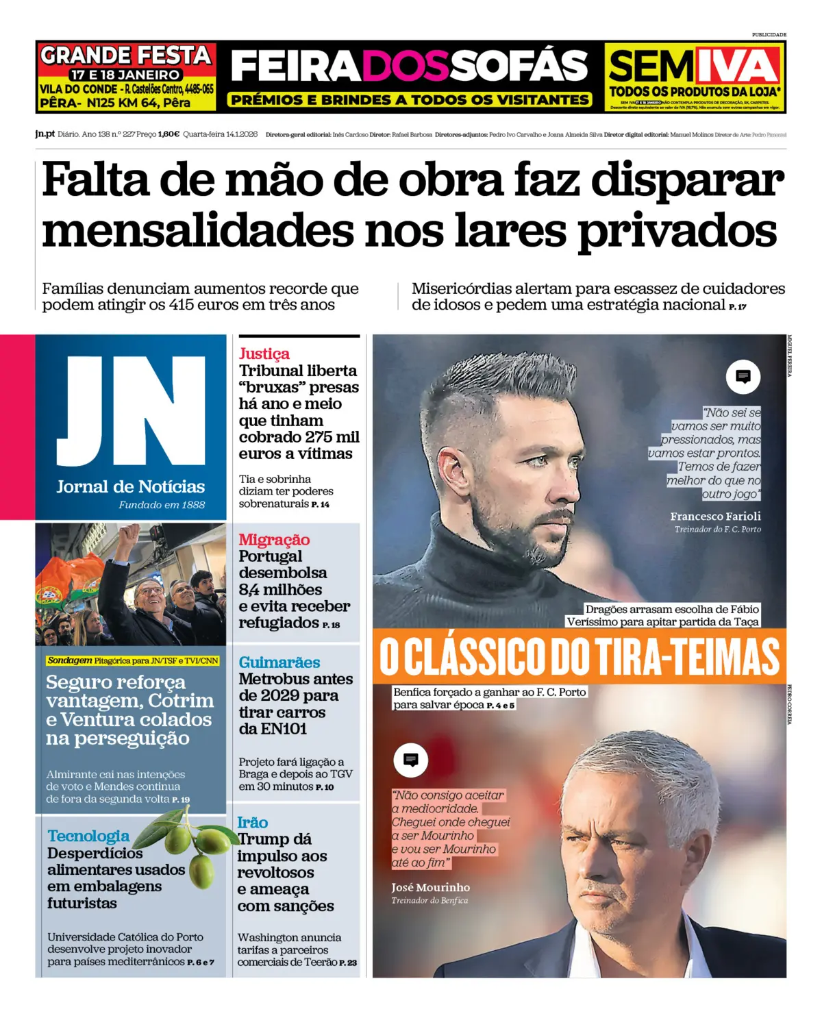 Capa da última edição