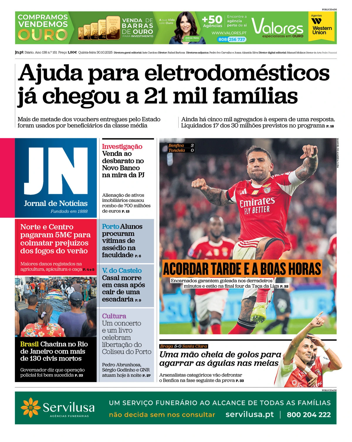 Capa da última edição