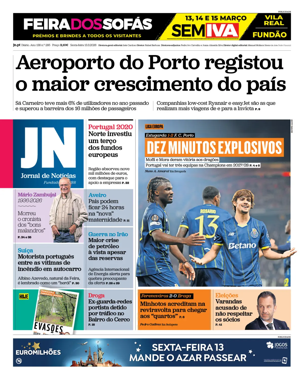 Capa da última edição