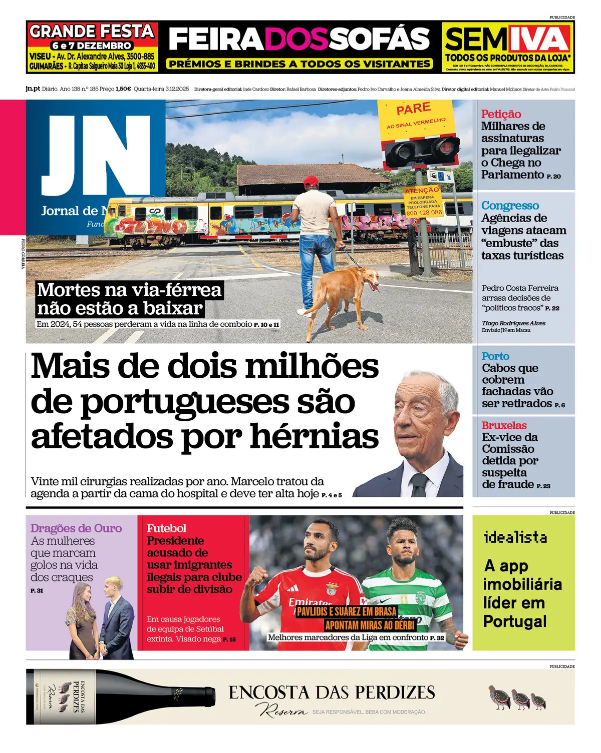 Capa da última edição