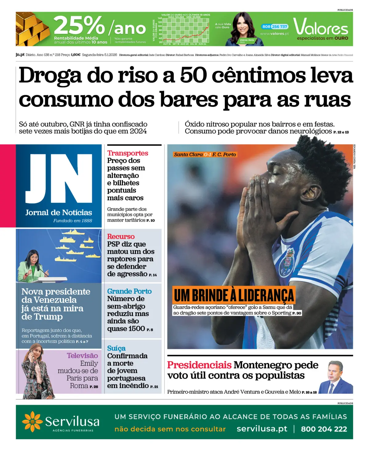Capa da última edição