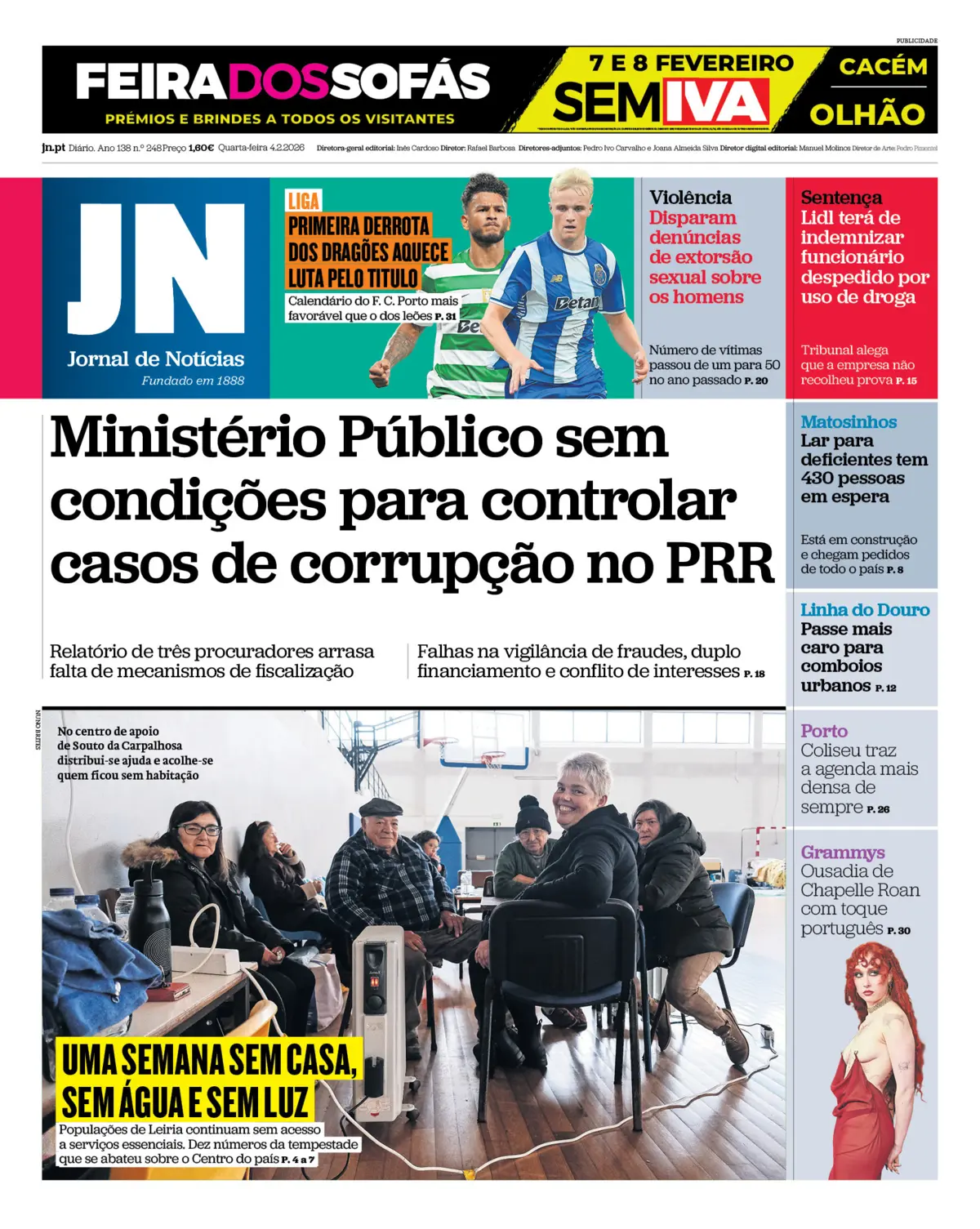 Capa da última edição