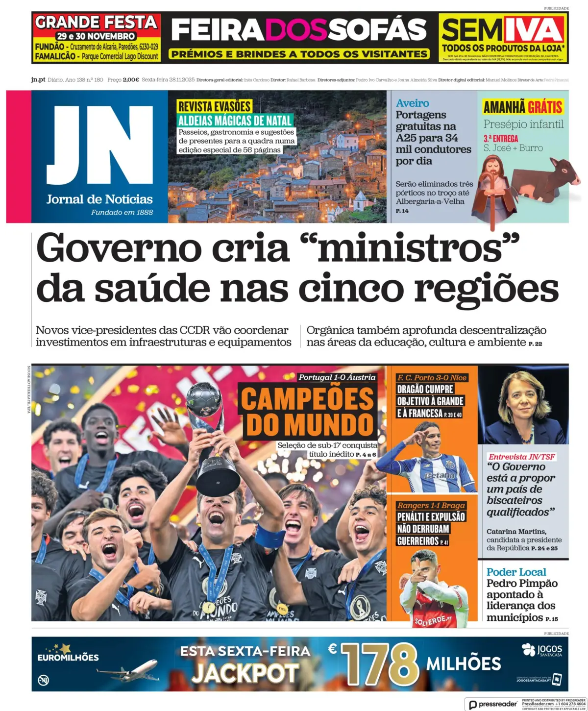 Capa da última edição