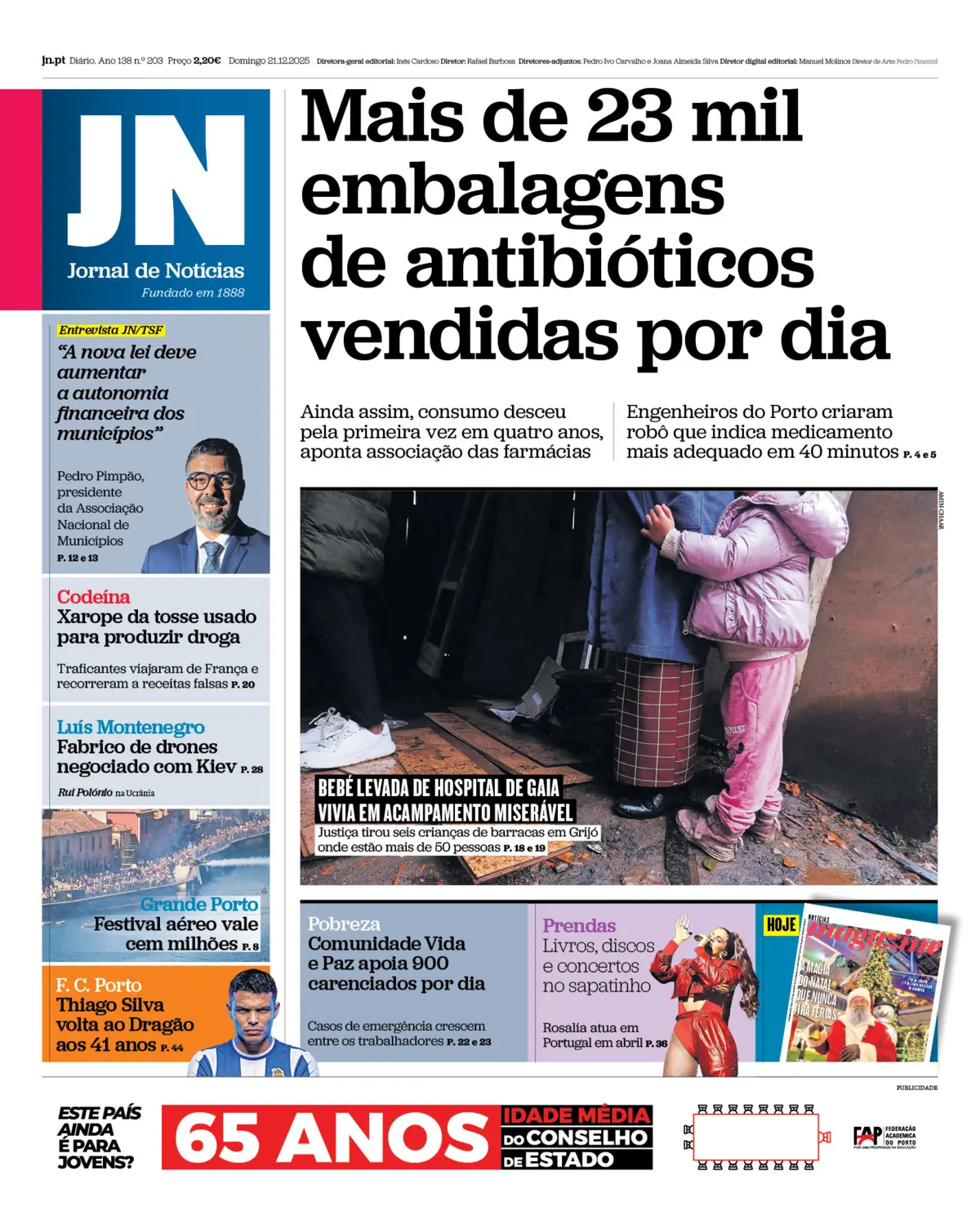 Capa da última edição