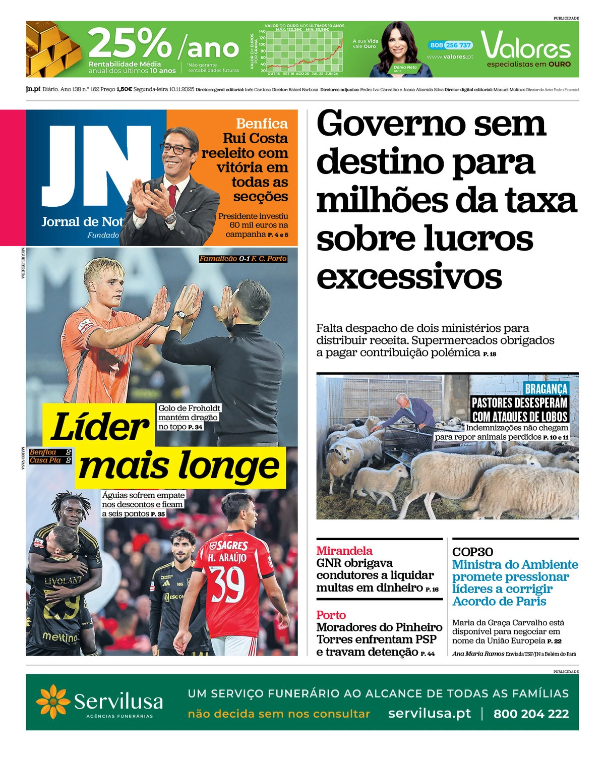 Capa da última edição