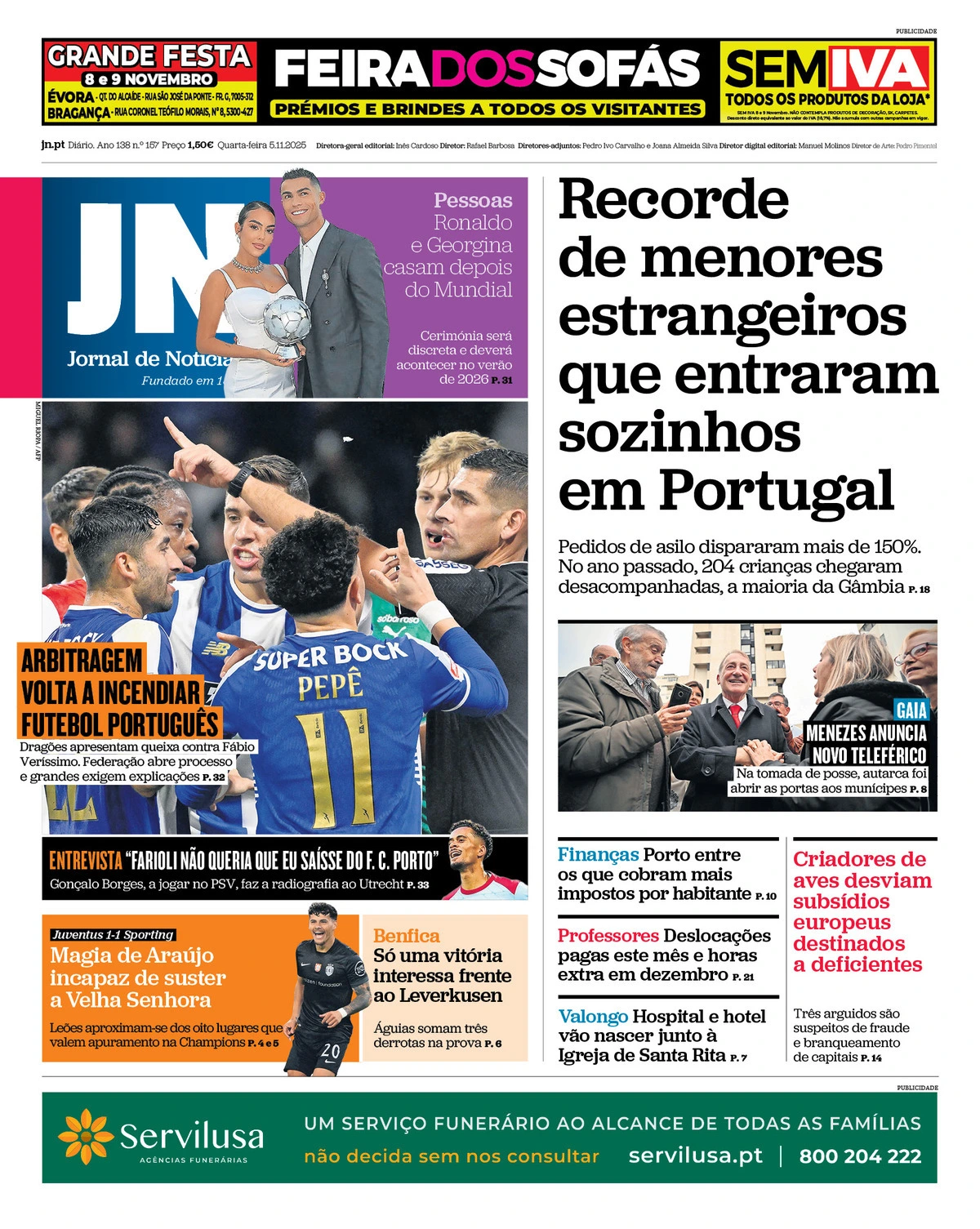 Capa da última edição